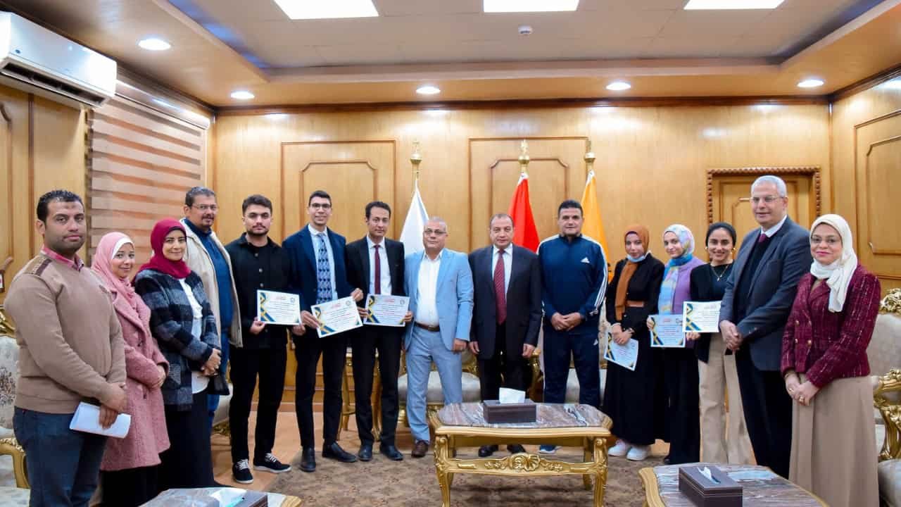 طلاب بني سويف المثاليين