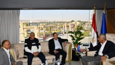 اجتماع محافظ أسوان