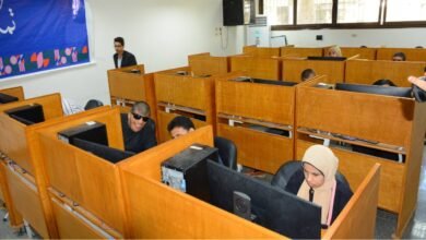 تأهيل المكفوفين بجامعة أسيوط
