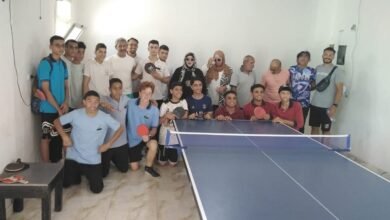 تصفيات تنس الطاولة بالأولمبياد الرياضي الخامس بالغردقة