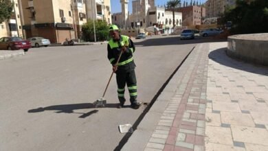 تنظيف مدينة أسوان