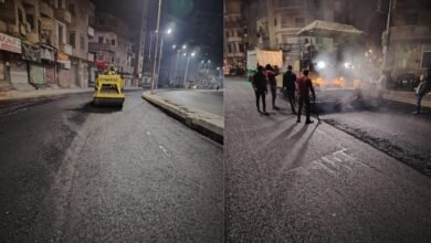 رصف طرق الغربية