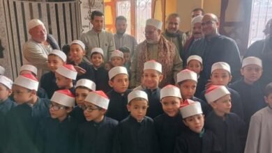 طلاب الأزهر بالزي الرسمي