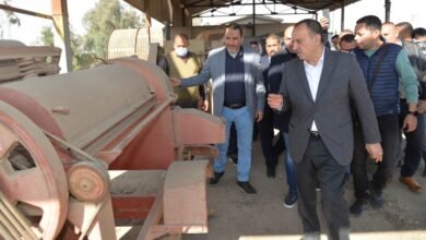 محافظ أسيوط يتابع أعمال تحديث مصنع تدوير المخلفات