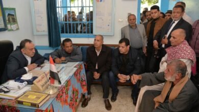 محافظ أسيوط يتفقد العتامنة