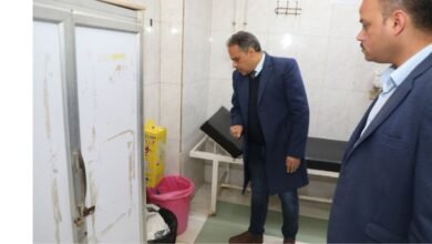 محافظ الشرقية يتفقد مستشفى أبو حماد المركزي