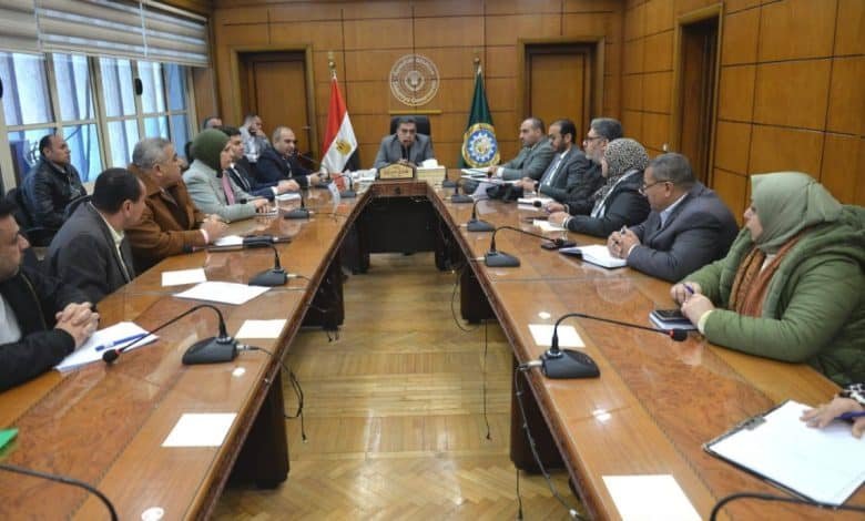 اجتماع موسع في الدقهلية لبحث خطط التوسع العمراني