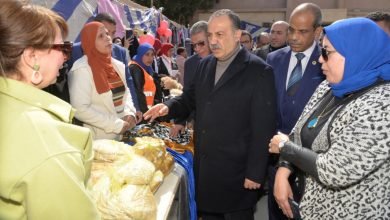 المحافظ يتعهد بدعم الأسر المنتجة