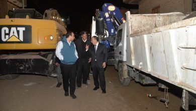 انيهار منزل بمنفلوط