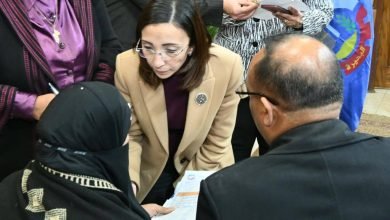 لقاء محافظ البحيرة