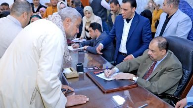 لقاء محافظ سوهاج الجماهيري