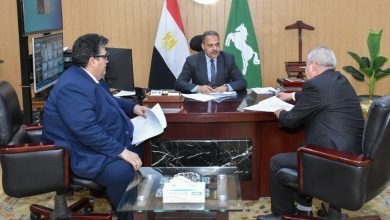 محافظ الشرقية يستقبل النواب