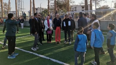 وزير الشباب يفتتح نادي جراند