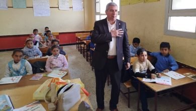 محمد رمضان غريب يستكمل جولاته الميدانية بمدارس الإبراهيمية