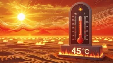 درجة الحرارة غدا